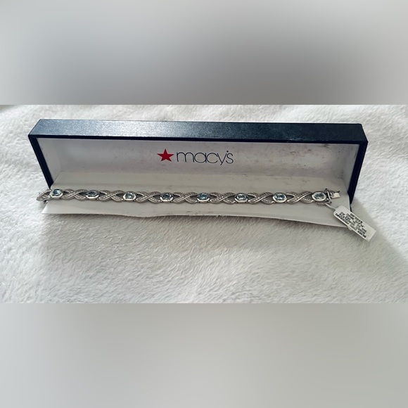 Macys Silver Core Programs Bracelet - Picture 2 of 7